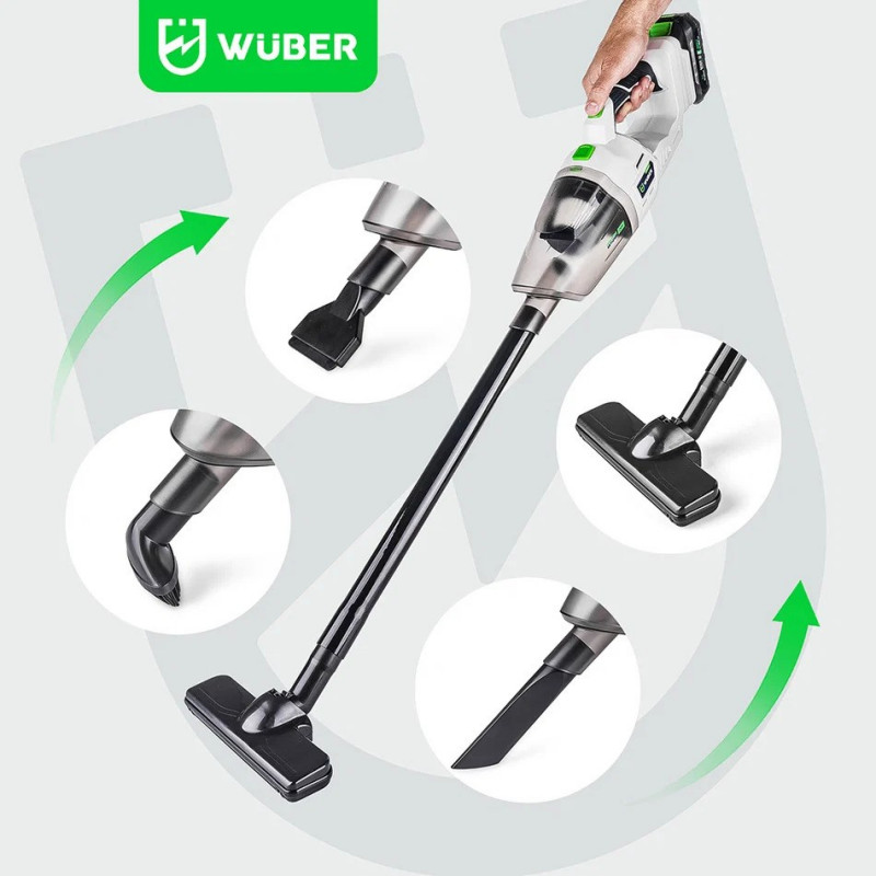 Wuber W04666 belaidis dulkių siurblys, 20 V