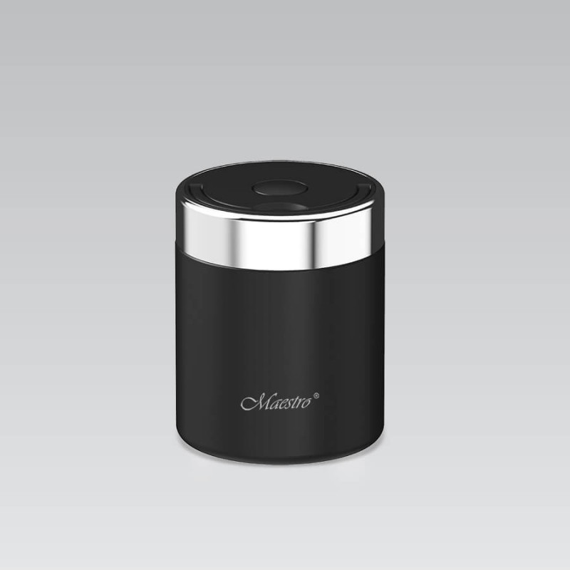Maestro MR-1649-50-BLACK maisto termosas, 500 ml, juodas