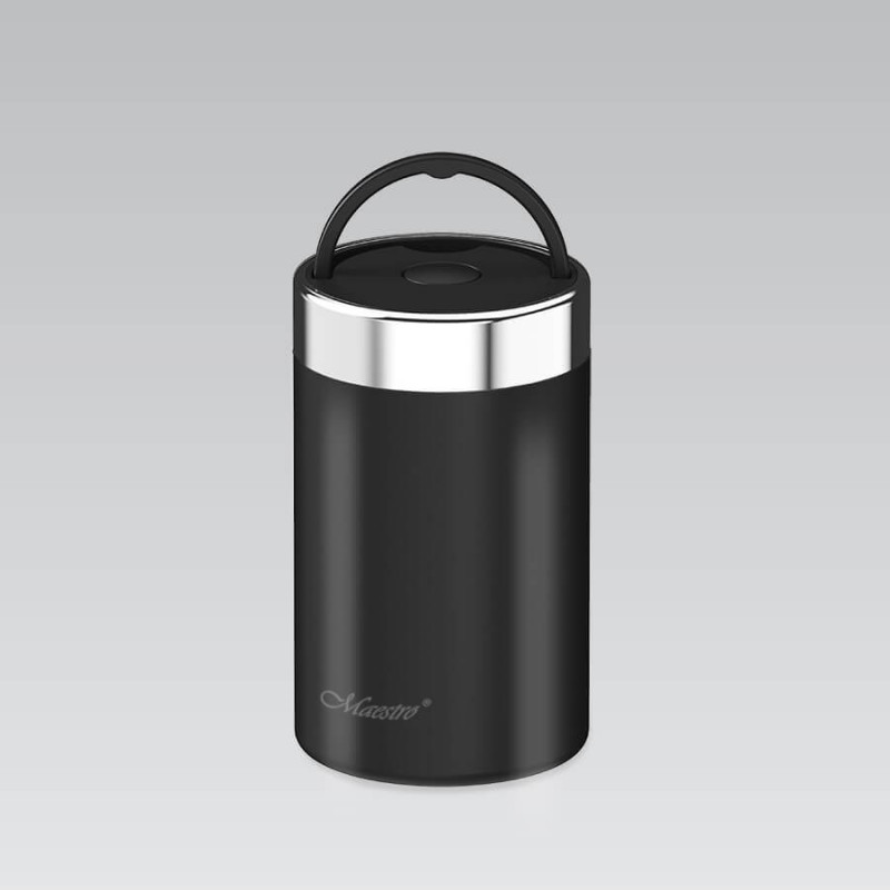 Maestro MR-1649-50-BLACK maisto termosas, 500 ml, juodas