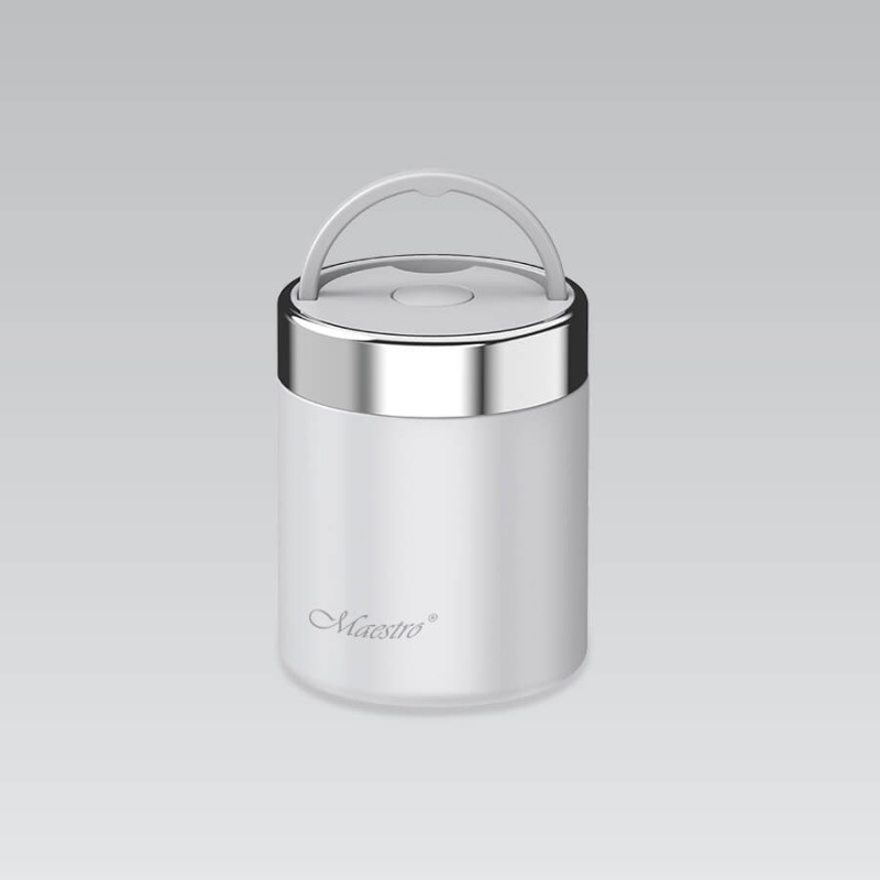 Maestro MR-1649-50-WHITE terminis maisto indas, 500 ml, baltas