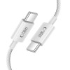 Tech-Protect Ultraboost Lite USB-C / USB-C kabelis PD60W/3A 200 cm, Cool Grey