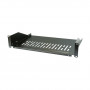 EFB Elektronik 691650TS.2A 19" 2U lentyna, gylis 300 mm, keliamoji galia 22 kg, RAL 9005, juoda