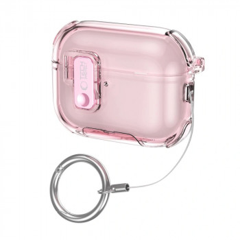 Tech-Protect Bounce Pro Apple AirPods Pro 3 įkrovimo dėklo dangtelis, rožinis
