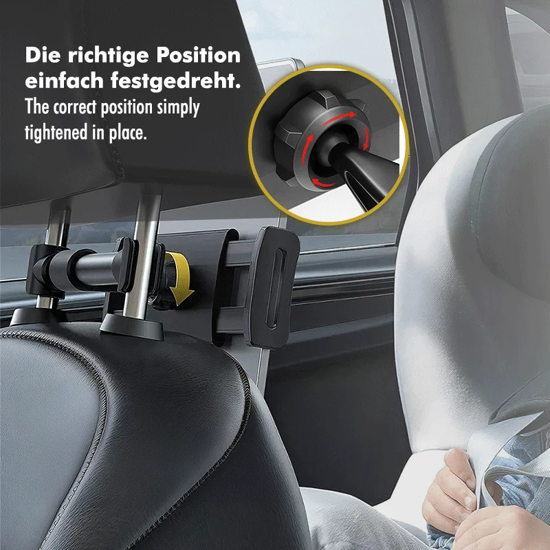 LogiLink AA0200 išmaniojo telefono ir planšetinio kompiuterio laikiklis automobilyje ant galinės sėdynės, 4.7-15