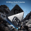 ESR Classic Hybrid MagSafe dėklas su grūdintu stiklu, skirtas Apple iPhone 17, Clear/black