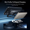 ESR Classic Hybrid MagSafe dėklas su grūdintu stiklu, skirtas Apple iPhone 17, Clear/black