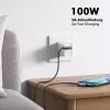 LogiLink CU0462 USB 2.0 Type-C kabelis, C/M 90° į C/M 90°, 480 Mbps, 100W, metalinis, sidabrinis/juodas, 2 m