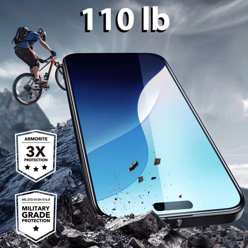 ESR Armorite grūdintas stiklas, skirtas Apple iPhone 16 Pro, permatomas (ESR893)