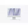 Apple iMac 24 colių Z1EH, M4 10 branduolių CPU, 10 branduolių GPU, 24 GB RAM, 256 GB SSD, macOS, sidabrinis, vokiška klaviatūra