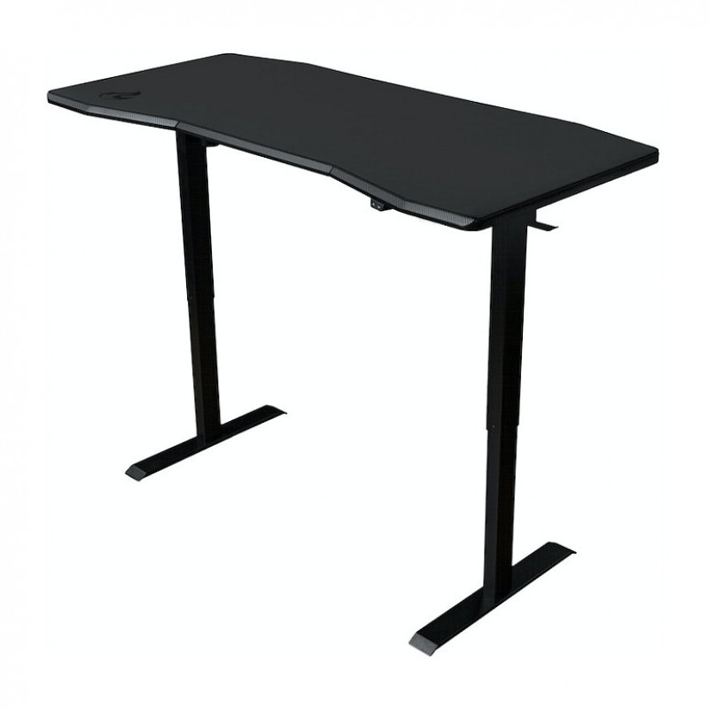 Nitro Concepts žaidimų stalas D16E NC-GP-DK-008, Carbon Black, 1600x800, elektrinis aukščio reguliavimas