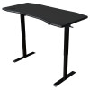Nitro Concepts žaidimų stalas D16E NC-GP-DK-008, Carbon Black, 1600x800, elektrinis aukščio reguliavimas