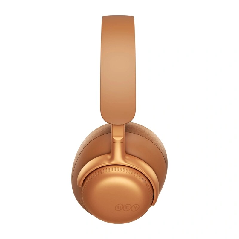 QCY H6 Ultra belaidės antausinės ausinės, adaptyvus ANC, Bluetooth 6.0, oranžinės