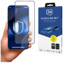 3MK HardGlass Matt Max grūdintas stiklas, skirtas Apple iPhone 18 Pro Max, matinis, juodas