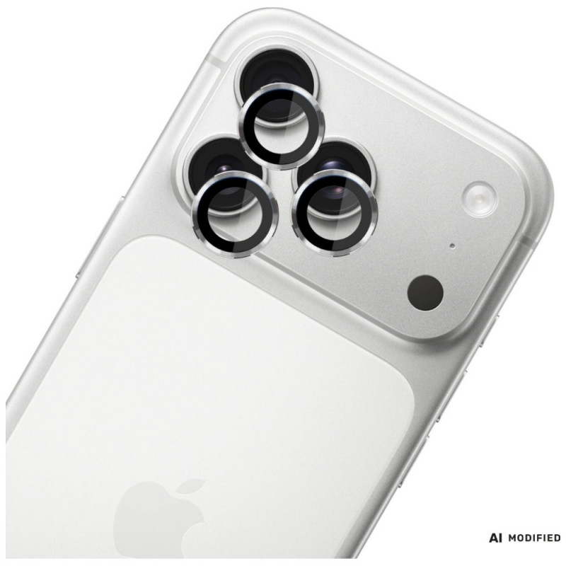 3MK Lens Protection Pro Apple iPhone 18 Pro / 18 Pro Max fotoaparato objektyvo apsauga, grūdintas stiklas, Light Blue