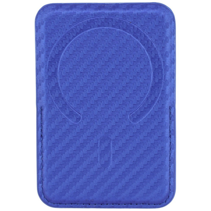BMW M Carbon Metal Logos MagSafe piniginė, mėlyna