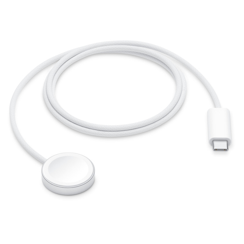 Apple Watch Magnetic Fast Charger to USB-C Cable (1 m), baltas, ML434ZM/A