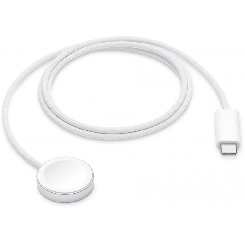 Apple Watch Magnetic Fast Charger to USB-C Cable (1 m), baltas, ML434ZM/A