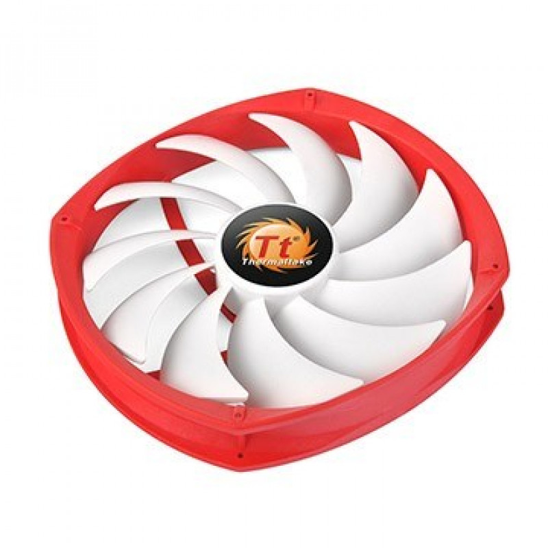 Thermaltake NiC L32 procesoriaus aušintuvas, 140 mm PWM ventiliatorius, aliuminis ir varis, raudonas, baltas