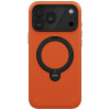 UNIQ Elix dėklas, skirtas Apple iPhone 18 Pro Max / 17 Pro Max, 360 besisukantis atrama, oranžinis