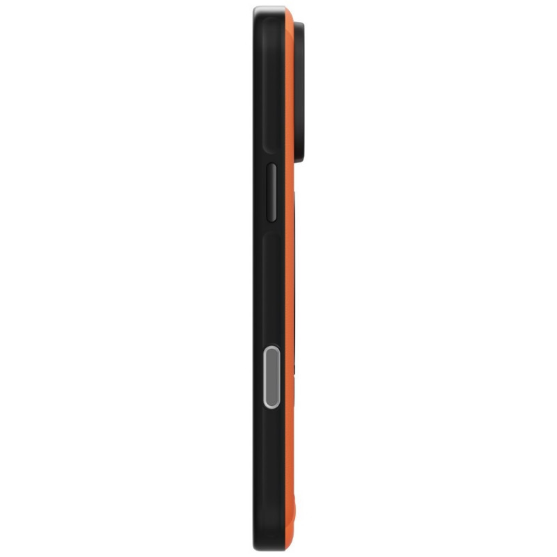 UNIQ Elix dėklas, skirtas Apple iPhone 18 Pro Max / 17 Pro Max, 360 besisukantis atrama, oranžinis
