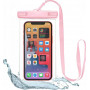 Tech-Protect universalus vandeniui atsparus dėklas UWC7 (THP1183PINK), skirtas įrenginiams iki 6,9", rausvas