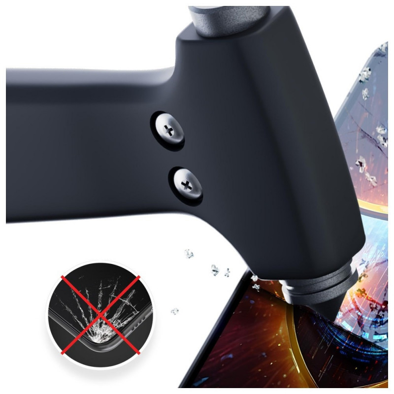 3MK Silky Matt Privacy matinė privatumo ekrano apsauga, skirta Google Pixel 9A, juoda