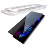 3MK HardGlass Max Privacy privatumą užtikrinantis grūdintas stiklas su aplikatoriumi, skirtas Samsung Galaxy S26, juodas