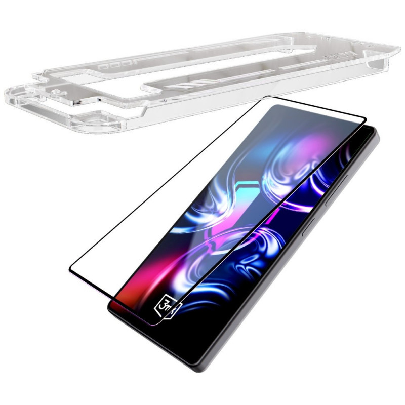 3MK HardGlass Max grūdintas stiklas su aplikatoriumi, skirtas Samsung Galaxy S26 Ultra, juodas
