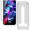 3MK HardGlass Max grūdintas stiklas su aplikatoriumi skirtas Samsung Galaxy S26, juodas