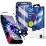 3MK HardGlass Max grūdintas stiklas su aplikatoriumi, skirtas Samsung Galaxy S24+ / S25+, juodas