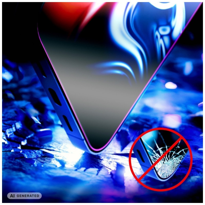 3MK HardGlass Max grūdintas stiklas, skirtas Samsung Galaxy S24 Ultra, juodas