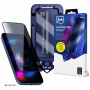 3MK HardGlass Max Privacy grūdintas stiklas su aplikatoriumi skirtas Google Pixel 10A, juodas