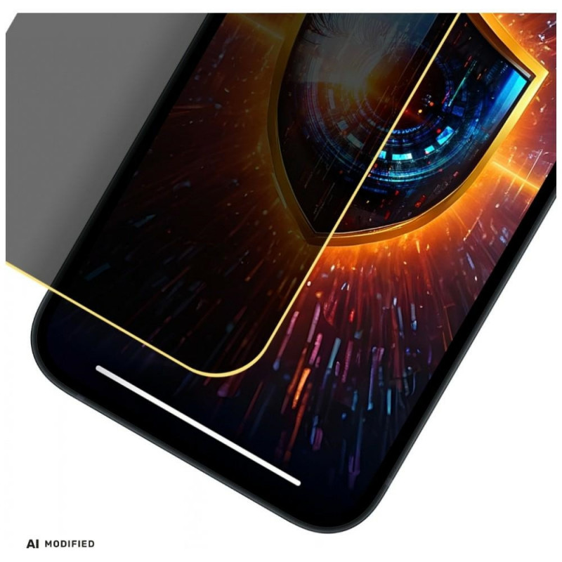 3MK Silky Matt Privacy Motorola Edge 50 Neo matinė privatumo ekrano apsauginė plėvelė