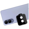 3MK Lens Protection Pro fotoaparato objektyvo stiklas skirtas Samsung Galaxy S25 Edge, juodas