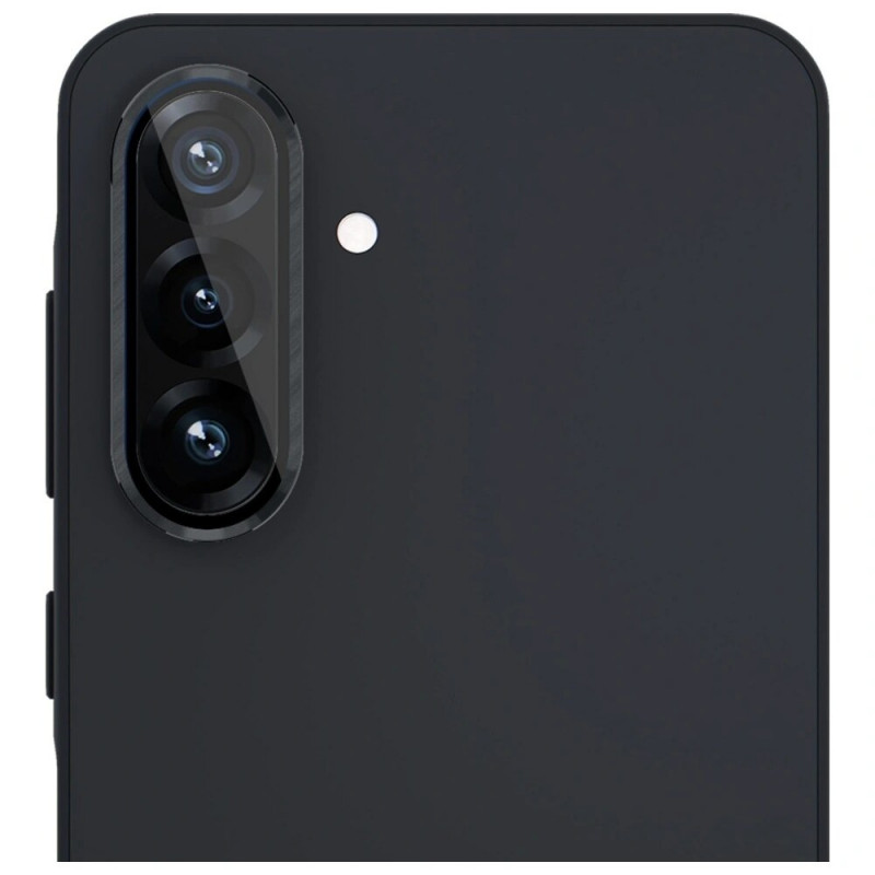 3MK Lens Protection Pro fotoaparato objektyvo stiklas, skirtas Samsung Galaxy A36 / A56 5G, juodas