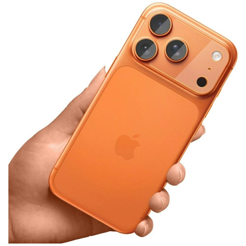 3MK Lens Protection hibridinio stiklo fotoaparato objektyvo apsauga, skirta Apple iPhone 17 Pro