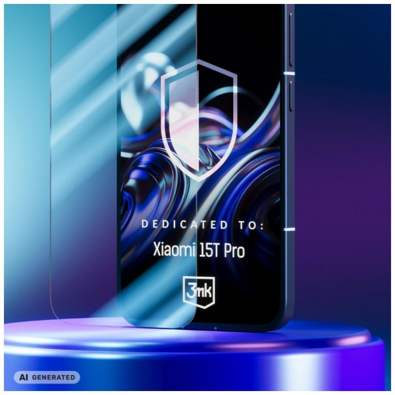 3MK FlexibleGlass hibridinis stiklas, skirtas Xiaomi 15T Pro 5G