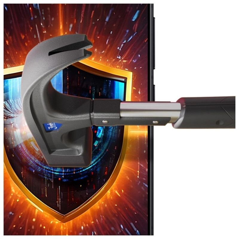 3mk Silky Matt Privacy matinė privatumo ekrano apsauginė plėvelė, skirta Xiaomi POCO F7 Pro / F7 Ultra