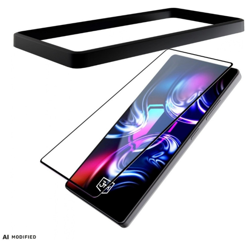 3MK HardGlass Max grūdintas stiklas su montavimo rėmeliu, skirtas Samsung Galaxy A35 / A55 5G