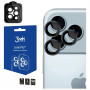 3MK Lens Protection Pro fotoaparato objektyvo stiklas, skirtas Apple iPhone 17 Pro / 17 Pro Max, juodas