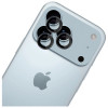 3MK Lens Protection Pro fotoaparato objektyvo stiklas, skirtas Apple iPhone 17 Pro / 17 Pro Max, juodas