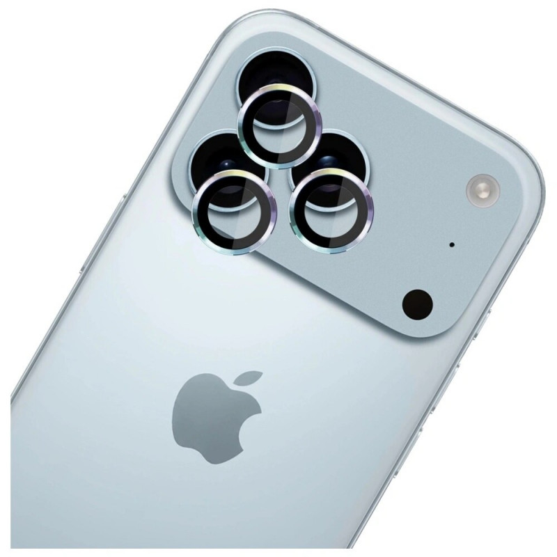 3MK Lens Protection Pro fotoaparato objektyvo stiklas, skirtas Apple iPhone 17 Pro / 17 Pro Max, įvairiaspalvis