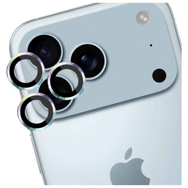 3MK Lens Protection Pro fotoaparato objektyvo stiklas, skirtas Apple iPhone 17 Pro / 17 Pro Max, įvairiaspalvis