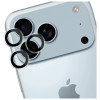 3MK Lens Protection Pro fotoaparato objektyvo stiklas, skirtas Apple iPhone 17 Pro / 17 Pro Max, permatomas