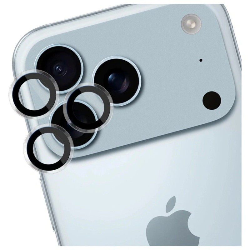 3MK Lens Protection Pro fotoaparato objektyvo stiklas, skirtas Apple iPhone 17 Pro / 17 Pro Max, permatomas