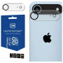 3MK Lens Pro Full Cover grūdintas fotoaparato objektyvo stiklas, skirtas Apple iPhone Air