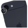 3MK Lens Protection Pro fotoaparato objektyvo stiklas, skirtas Apple iPhone Air, sidabrinis