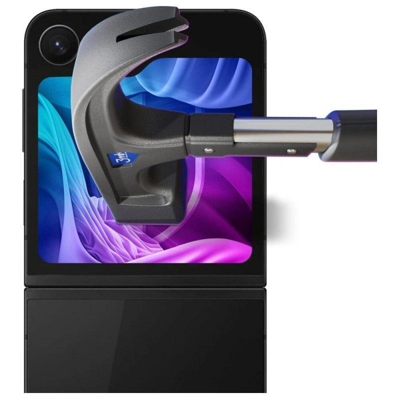 3MK Silky Matt Pro matinė ekrano apsauginė plėvelė, skirta Samsung Galaxy Z Flip6 / Z Flip7 FE
