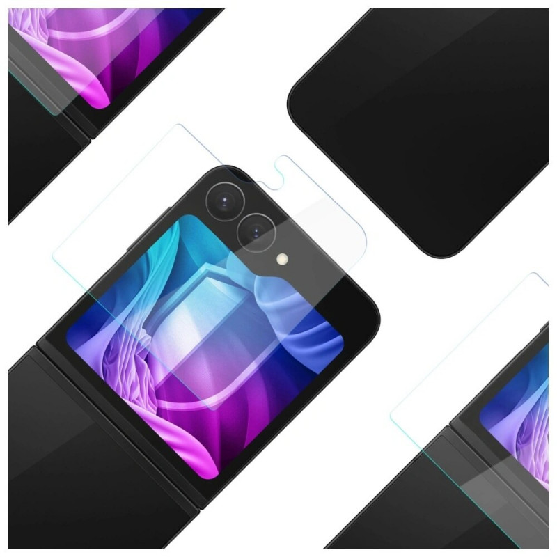 3MK Silky Matt Pro matinė ekrano apsauginė plėvelė, skirta Samsung Galaxy Z Flip6 / Z Flip7 FE