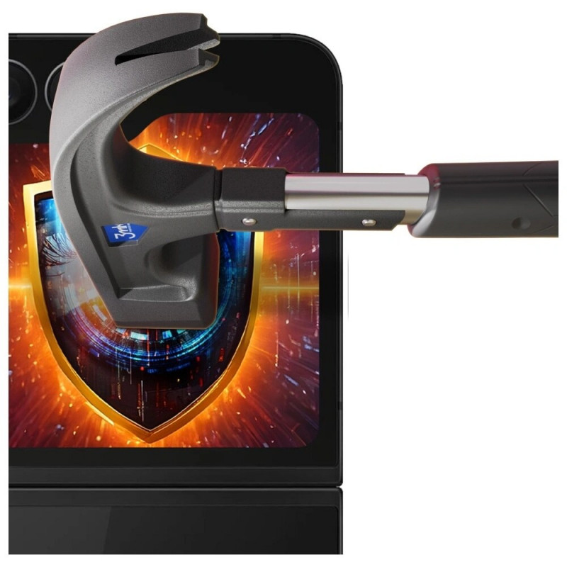 3MK Silky Matt Privacy matinė privatumo ekrano apsauginė plėvelė skirtas Samsung Galaxy Z Flip6 / Z Flip7 FE